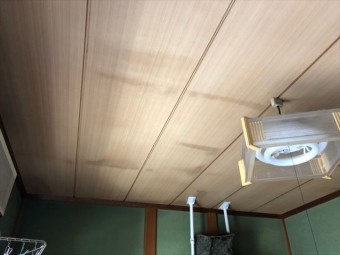天井のしみ