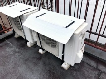 屋上の室外機