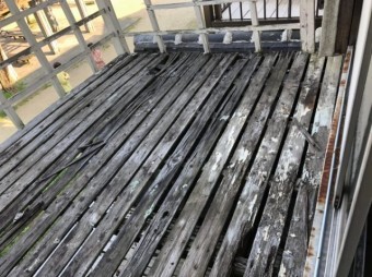 ベランダの劣化