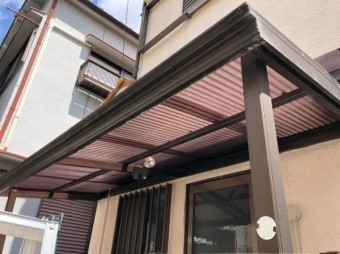 波板葺き替え