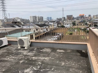 陸屋根手すり