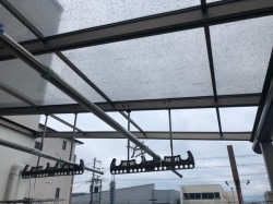大東市ポリカが飛んだ