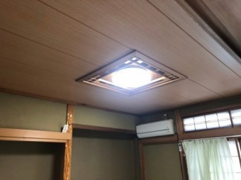 ラミ天施工