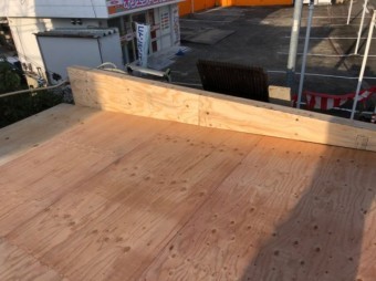 パラペット工事