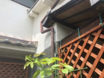 樋のバンド交換