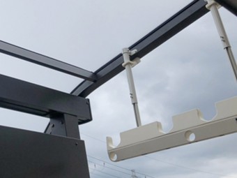 テラス屋根_取り替え工事_物干し
