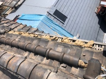 八尾市ケラバ雨漏り