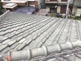 屋根_瓦_施工前