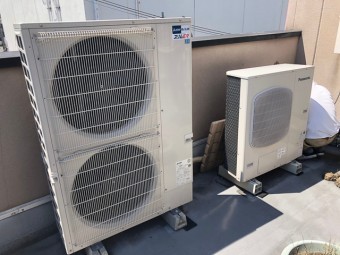 屋上_エアコン_室外機
