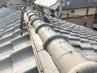 棟瓦_ワイヤー
