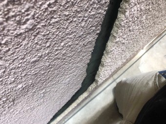 外壁_モルタル_状態_亀裂