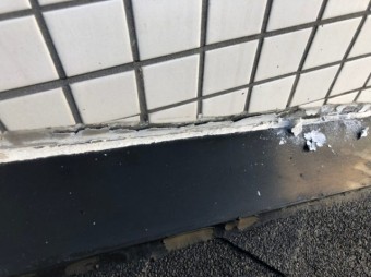 取り合いのシール劣化