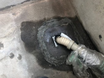 ベランダの排水