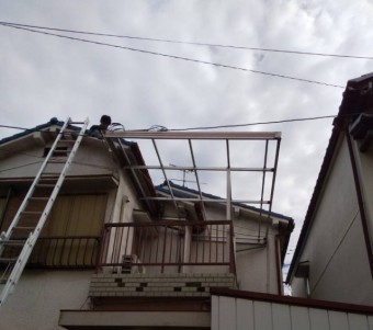 波板撤去完了