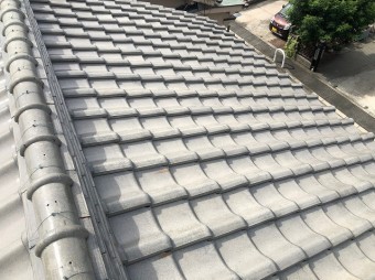 屋根かわらの点検