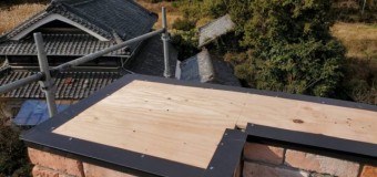 富田林市煙突板金施工