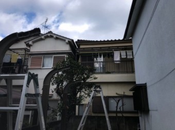 八尾市カーポート撤去