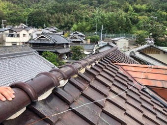 瓦応急処置