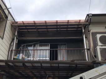 波板ブロンズマット