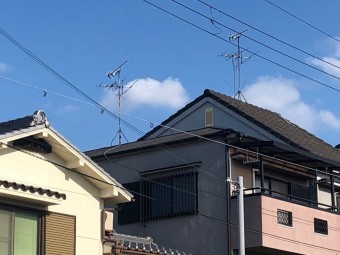 八尾市 台風 テレビアンテナ