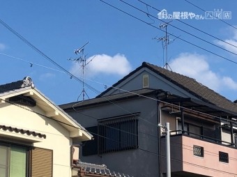 八尾市 台風 テレビアンテナ