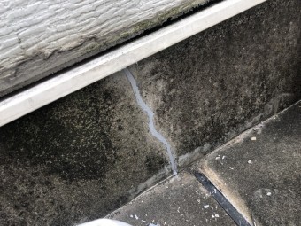 八尾 ヒビ クラック補修