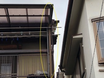 八尾市 樋の工事