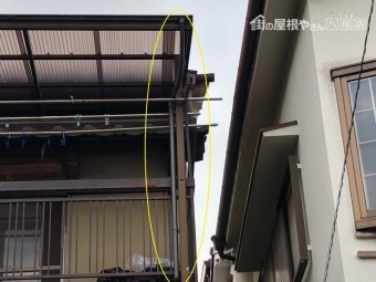 八尾市 樋の工事