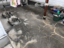 八尾市 陸屋根 クラック