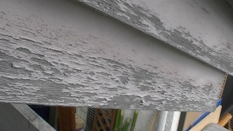 破風板施工前