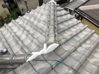漆喰塗替え