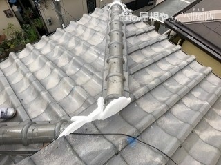 漆喰塗替え