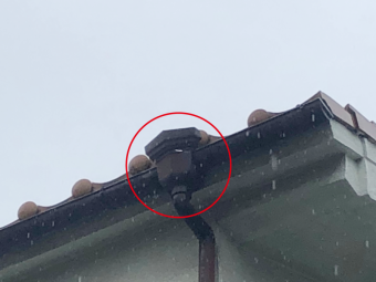 軒樋破損_集水器