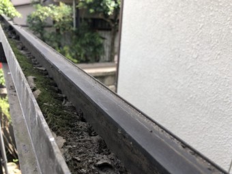 波板 樋の掃除 八尾