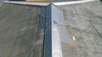 棟板金施工後