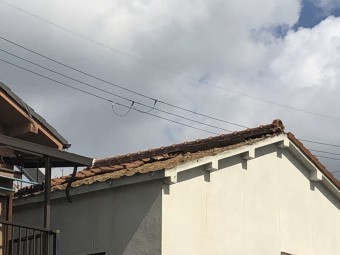 八尾 台風 屋根吹き飛ぶ