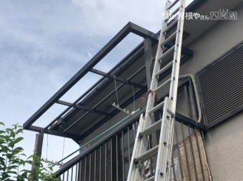2F波板撤去後