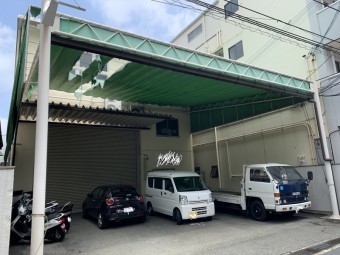 テントが穴開いた