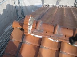 雨漏れ工事前の屋根