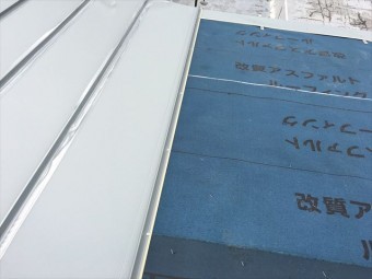 板金工事途中