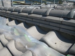 面戸漆喰の傷み