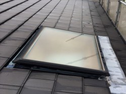 鉛板水切り施工前