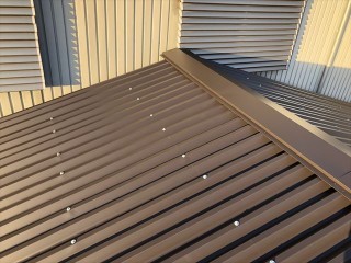 ガルバリウム鋼板工事後