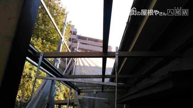 八尾市波板張替工事