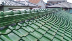 八尾市で漆喰詰め直し工事