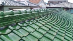 八尾市で漆喰詰め直し工事