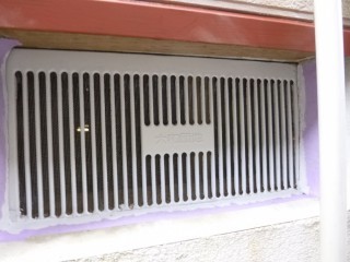 八尾市通気口の塗装後