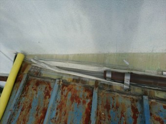 雨漏れ箇所の写真