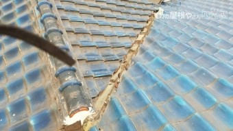 谷銅板部分
