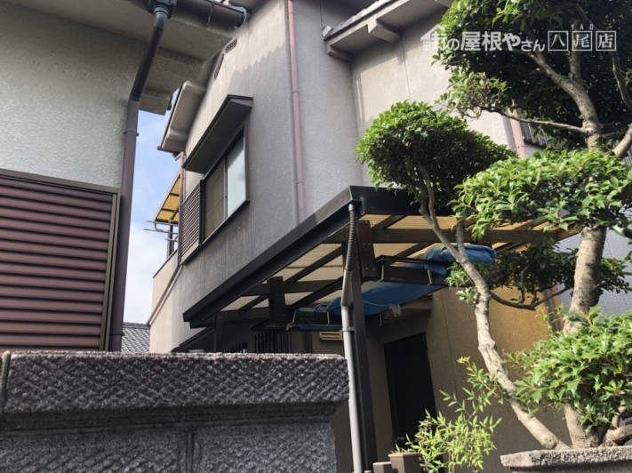 八尾 台風 波板